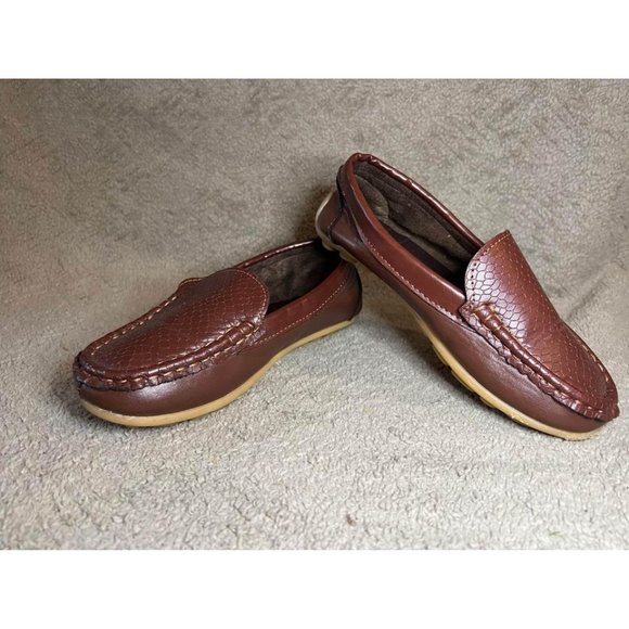 Ahcityah Boys Dress Shoes Size 3 Brown - Picture 2 of 8
